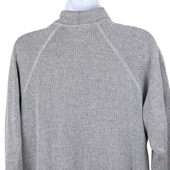 Studio x Valerie Stevens Pin Stripe Long Line Zip Jacket, Size M - Picture 5 of 8